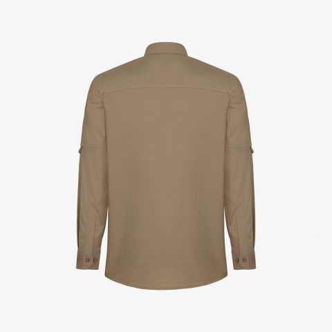 SAR Tactical Series Taktik Gömlek Slim Fit Bej Rengi - 3XL