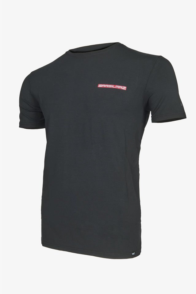 Slim Fit Outdoor Siyah T-Shirt S - Siyah