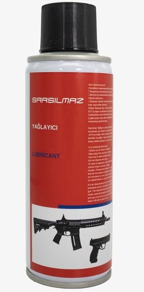 SARSILMAZ Silah Bakım ve Yağlama Spreyi