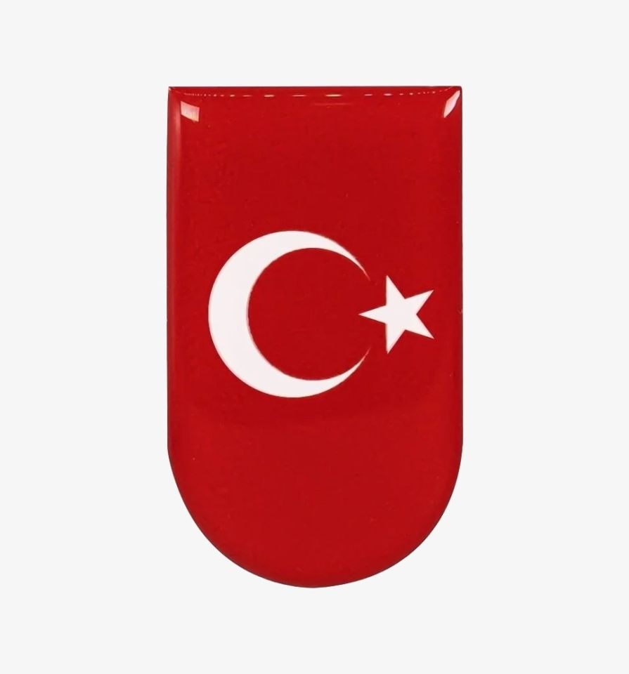 Türk Bayrağı Şarjör Sticker