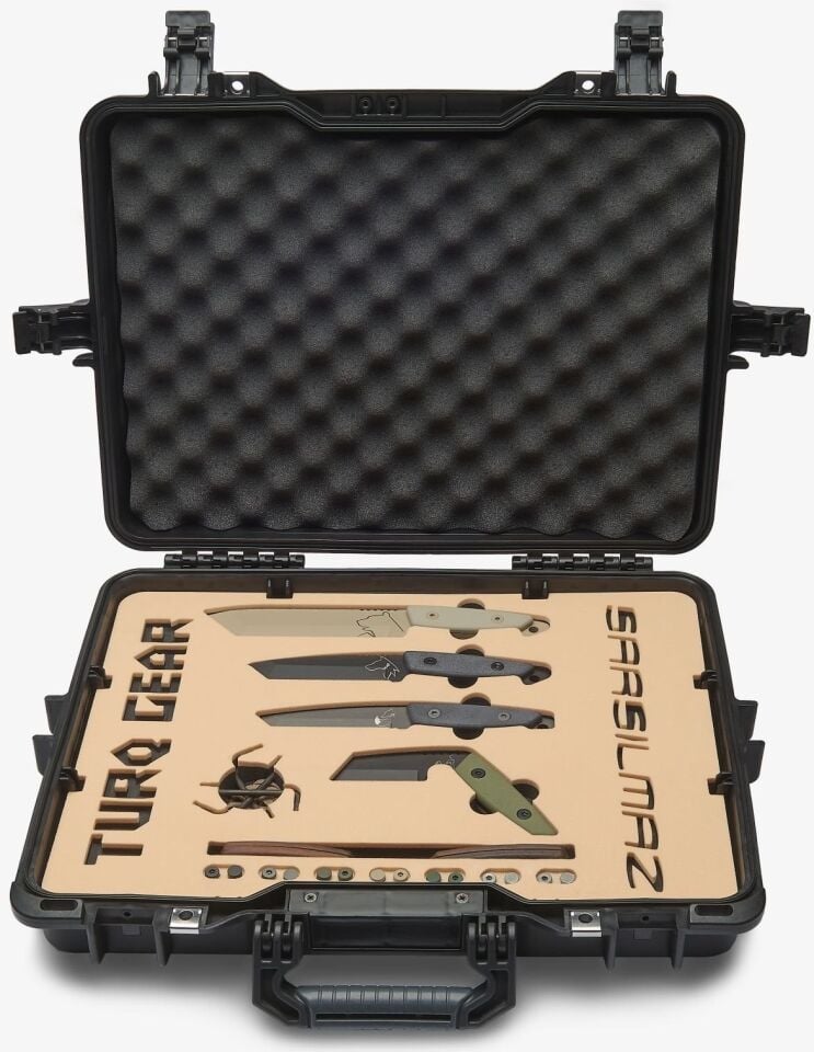 TURQGEAR Sarsılmaz Premium Avcı Bıçak Seti