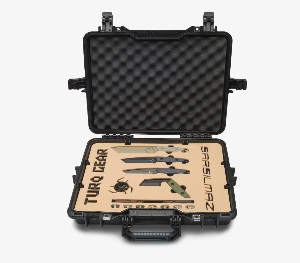 TURQGEAR Sarsılmaz Premium Avcı Bıçak Seti