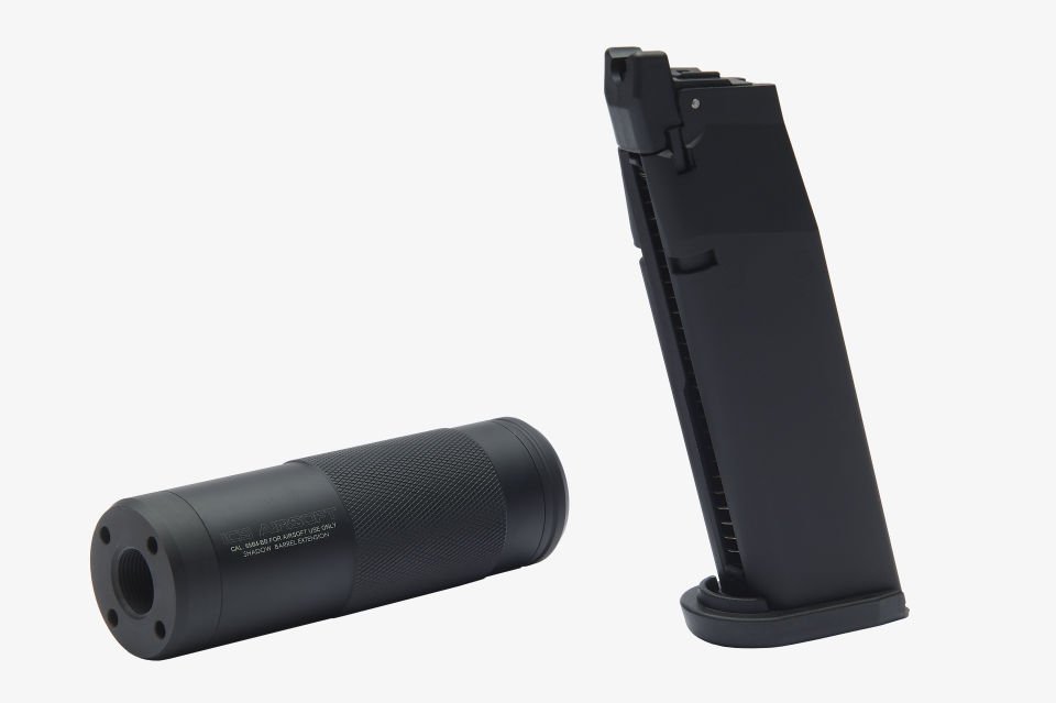 SAR9 Airsoft Şarjör ve Susturucu Seti