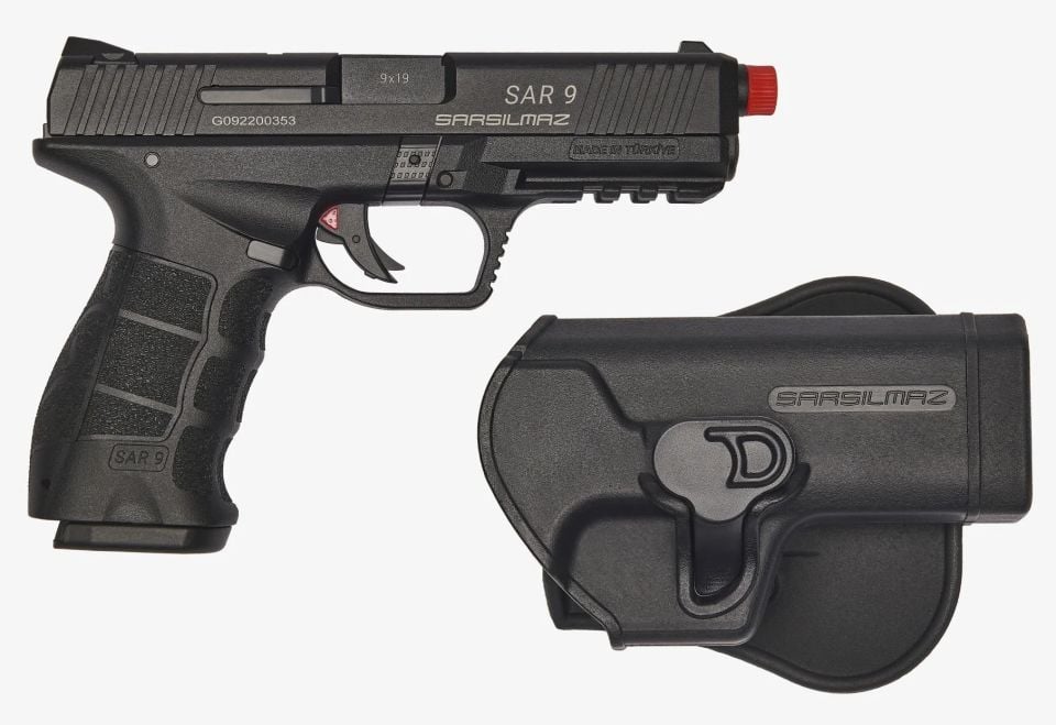 SAR9 Airsoft Tabanca GEN2 ve Plastik Taşıma Kılıf Seti
