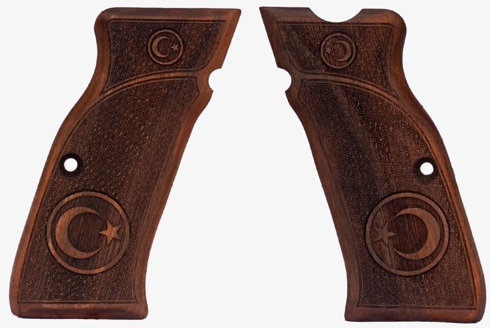 Kılınç 2000 Mega Uyumlu Türk Bayraklı Ahşap Kabza