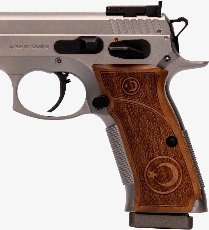 K12 Sport X Uyumlu Türk Bayraklı Ahşap Kabza