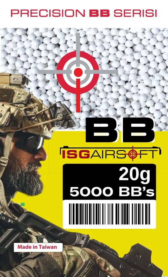 Airsoft BB Mermi 6mm 0,20g