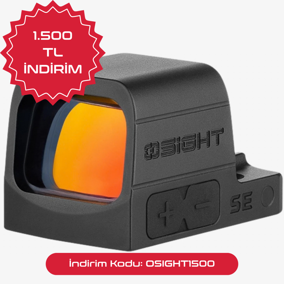 SAR9, SAR9 C ve SAR9 SC Uyumlu Osight SE Red Dot