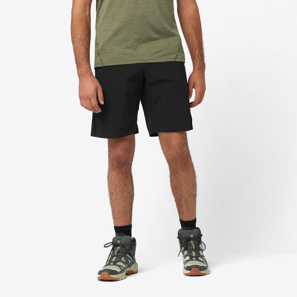 Salomon Wayfarer Ease Erkek Outdoor Şort Siyah